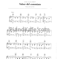 Ноты Nino Rota - Valzer del commiato - предпросмотр