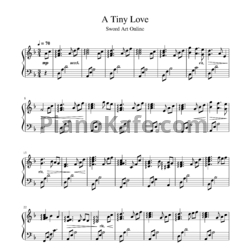 Ноты Yuki Kajiura - A tiny love - предпросмотр