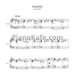 Ноты Troye Sivan - Gasoline - предпросмотр