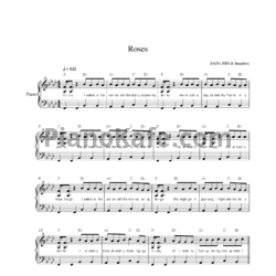 Ноты SAINt JHN - Roses (Imanbek Remix)