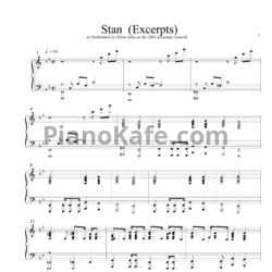 Ноты Eminem feat. Dido - Stan - предпросмотр