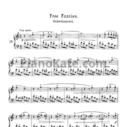 Ноты Корнелиус Гурлитт - Free fancies (Op. 101, №17) - предпросмотр