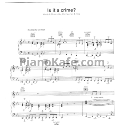 Ноты Sade - ls it a crime? - предпросмотр