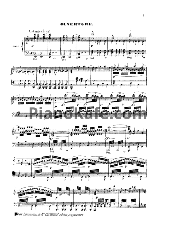 Ноты В. Моцарт - Опера "Дон Жуан" (Клавир) - PianoKafe.com