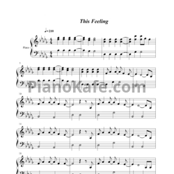 Ноты The Chainsmokers feat. Kelsea Ballerini - This feeling