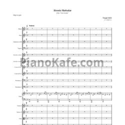 Ноты Toygar Isikli - Silinmis Hatiralar (Партитура и партии) - предпросмотр