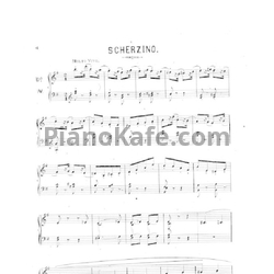 Ноты Герман Волленгаупт - Скерцино (Соч. 41, №4) - предпросмотр