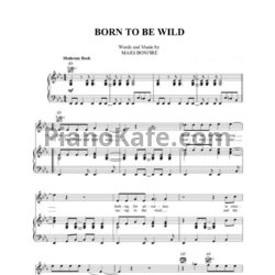 Ноты Steppenwolf - Born to be wild