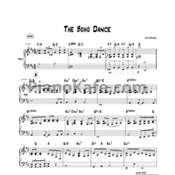 Ноты Joni Mitchell - The boho dance - предпросмотр