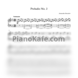 Ноты Alexander Demidov - Preludio No. 2 - предпросмотр