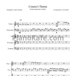 Ноты Lorne Balfe - Connor's song - предпросмотр