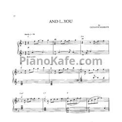 Ноты Giovanni Marradi - And I... You - предпросмотр