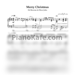 Ноты Ed Sheeran & Elton John - Merry Christmas - предпросмотр