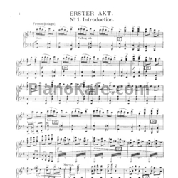 Ноты Франц Легар - Оперетта "Весёлая вдова" - предпросмотр