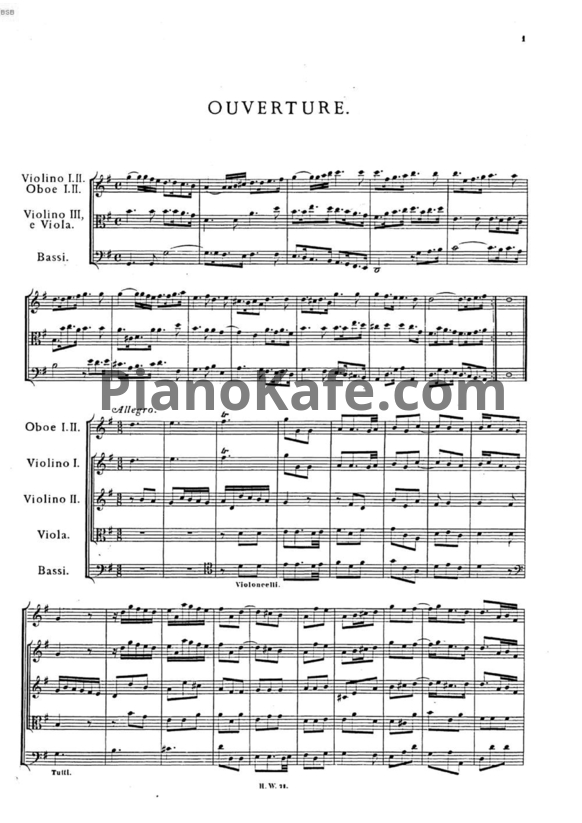 Ноты Георг Гендель - Опера "Scipione" (HWV 20) - PianoKafe.com
