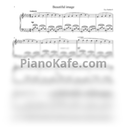 Ноты Ilya Beshevli - Beautiful image - предпросмотр