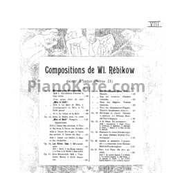 Ноты Владимир Ребиков - На их Родине (Op. 27) - предпросмотр