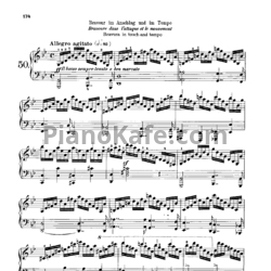 Ноты Карл Черни - Этюд №50 (Op. 740) - предпросмотр