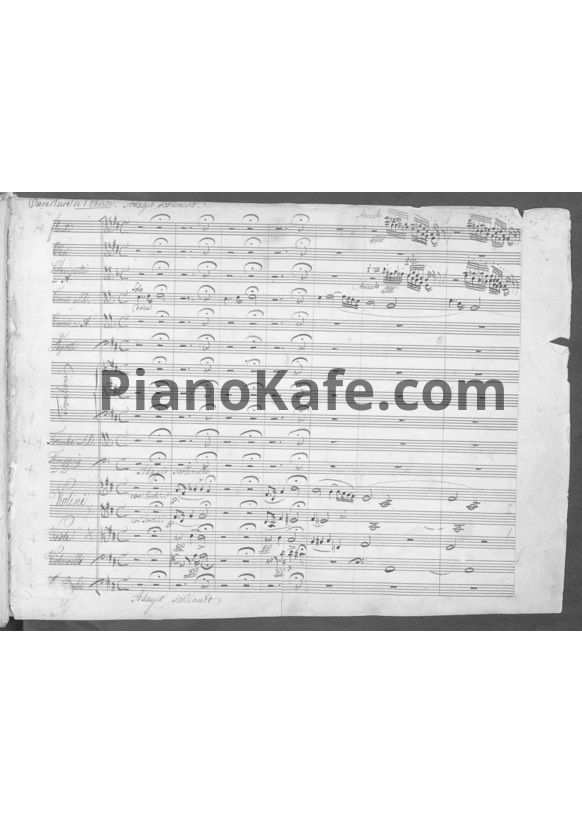 Ноты Луи Моро Готшалк - Увертюра "Oberon" (Партитура, Op. 83) - PianoKafe.com