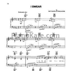 Ноты John Michael Montgomery - I swear