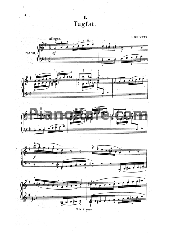 Ноты Людвиг Шитте - Bornestykker (Op. 33) - PianoKafe.com