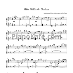 Ноты Mike Oldfield - Nuclear - предпросмотр