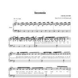 Ноты Craig David - Insomnia