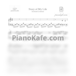 Ноты Kristian Leontiou - Story of my life