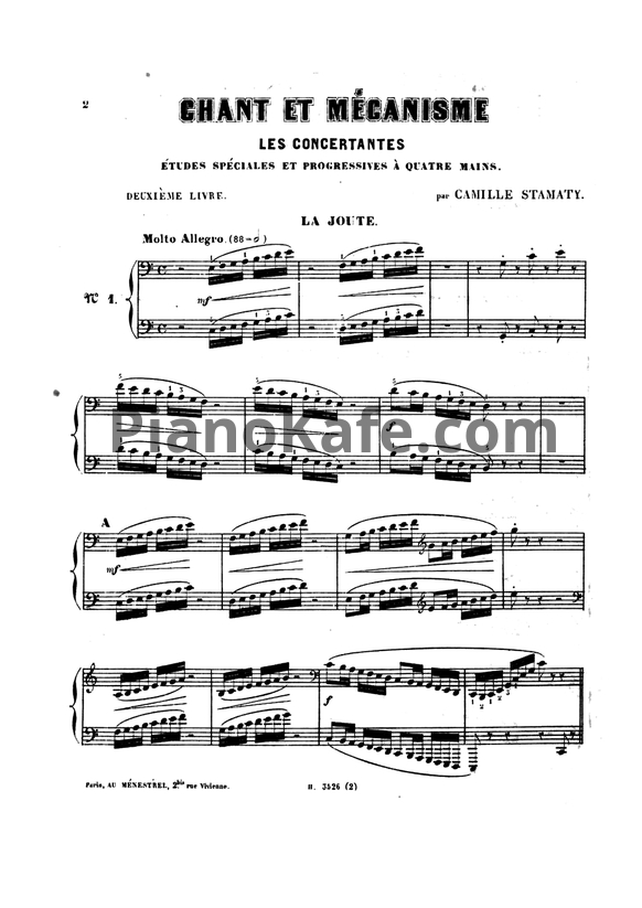 Ноты Камиль Стамати - 12 этюдов (Op. 47) - PianoKafe.com