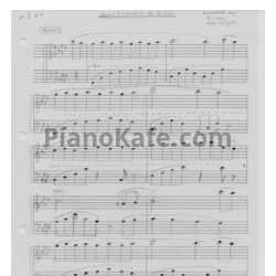 Ноты Kazantzis Yorgos - As ballad