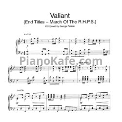 Ноты George Fenton - End title (March of the R.H.P.S) - предпросмотр