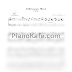Ноты Oomph! - Unter diesem mond