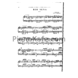 Ноты Astor Piazzolla - Rio sena - предпросмотр