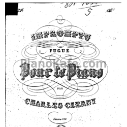 Ноты Карл Черни - Фуга (Op. 776) - предпросмотр