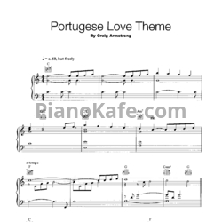 Ноты Craig Armstrong - Portugese love theme - предпросмотр