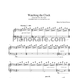 Ноты David Nevue - Watching the clock - предпросмотр