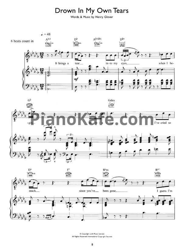 Ноты Ray Charles - Play piano with Ray Charles - PianoKafe.com