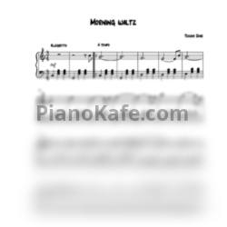 Ноты Teodor Doré - Morning waltz - предпросмотр