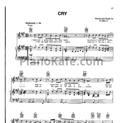 Ноты Michael Jackson - Cry