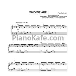 Ноты Imagine Dragons - Who we are