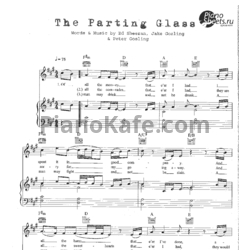 Ноты Ed Sheeran - The parting glass - предпросмотр