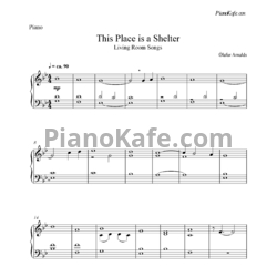 Ноты Olafur Arnalds - This place is a Shelter - предпросмотр