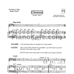 Ноты Stephen Schwartz - The bakers wife (Книга нот) - предпросмотр