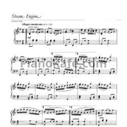 Ноты Patrick Doyle - Steam engine - предпросмотр
