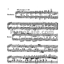 Ноты Шарль Алькан - Rondoletto "Il était un p'tit homme" (Op. 3) - предпросмотр