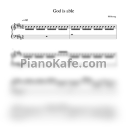 Ноты Hillsong Live - God is able