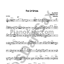 Ноты Paul Desmond - Pick up sticks - предпросмотр