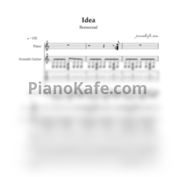 Ноты Bensound - Idea (Партитура)