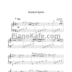 Ноты Brian Crain - Kindred spirits - предпросмотр