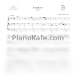 Ноты EXO - Promise